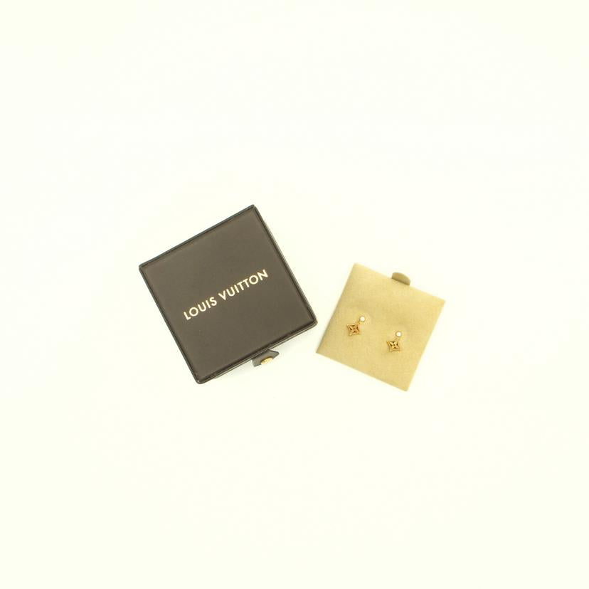 LV ルイヴィトン/モノグラムイディールダイヤピアスAu750//391618 381335/Aランク/78