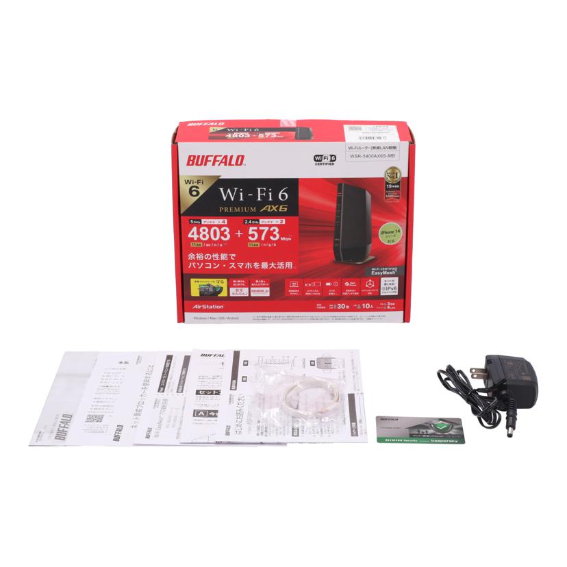 BUFFALO バッファロー　/無線LANルーター/WSR-5400AX6S//20587220913784/Bランク/67