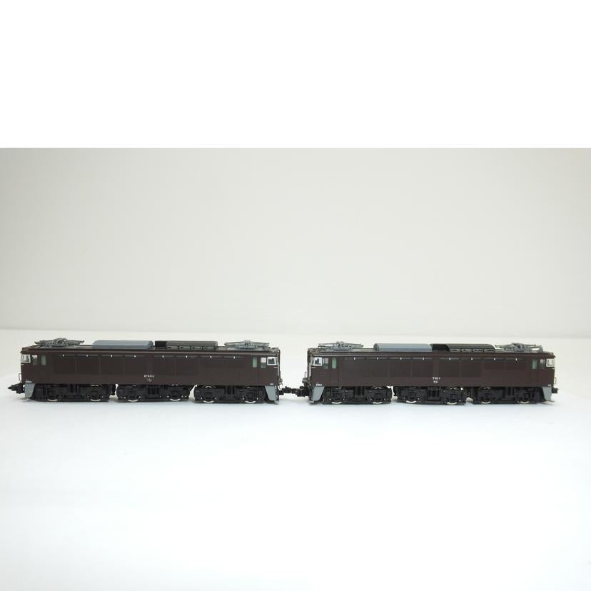 TOMIX トミックス/国鉄　EF63形電気機関車（1次形・茶色）　2両セット/98005//ABランク/88