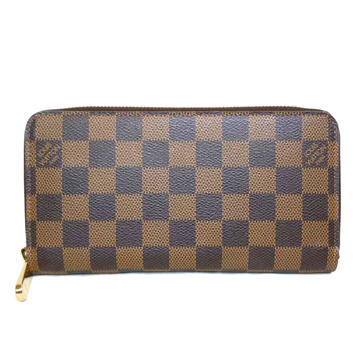 LOUIS VUITTON ルイヴィトン/ジッピーウォレット エベヌ/ダミエ/N60015//CA4***/SAランク/92