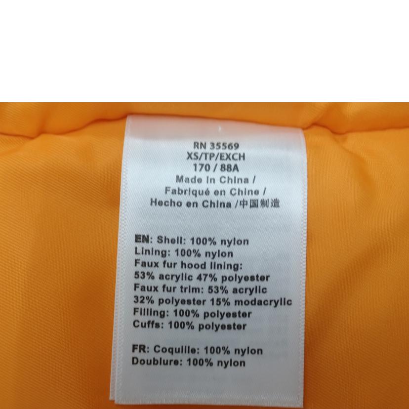 ALPHA アルファー/★ALPHA　スリムフィットN－3B/RN35569//XS/Sランク/62