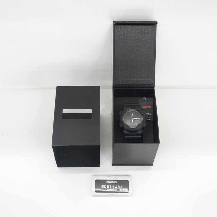 CASIO カシオ/G－SHOCK／アナデジ／クオーツ/GA-100//SAランク/70