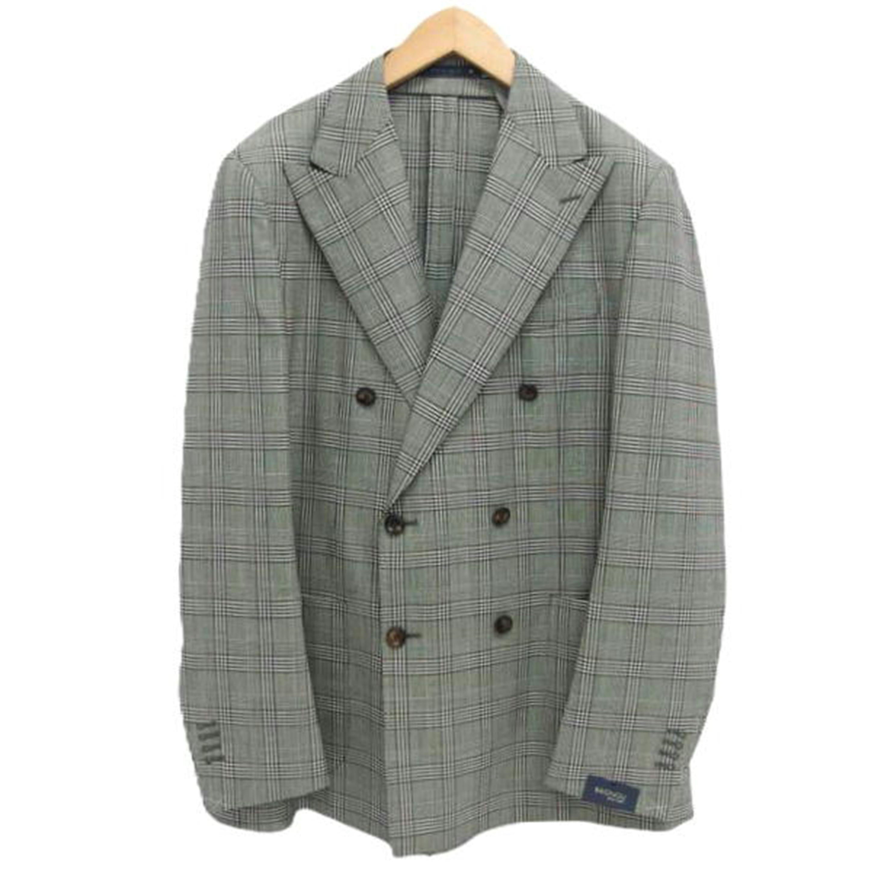 BAGNOLI SARTORIA NAPOLI バニョーリ サルトリア ナポリ 定4.6万 伊製生地 ANGELICO使用 高級ウール パンツ スラックス 46▲050▼k0911_04 美品 バニョーリサルトリアナポリ テーラードジャケット メンズ SIZE