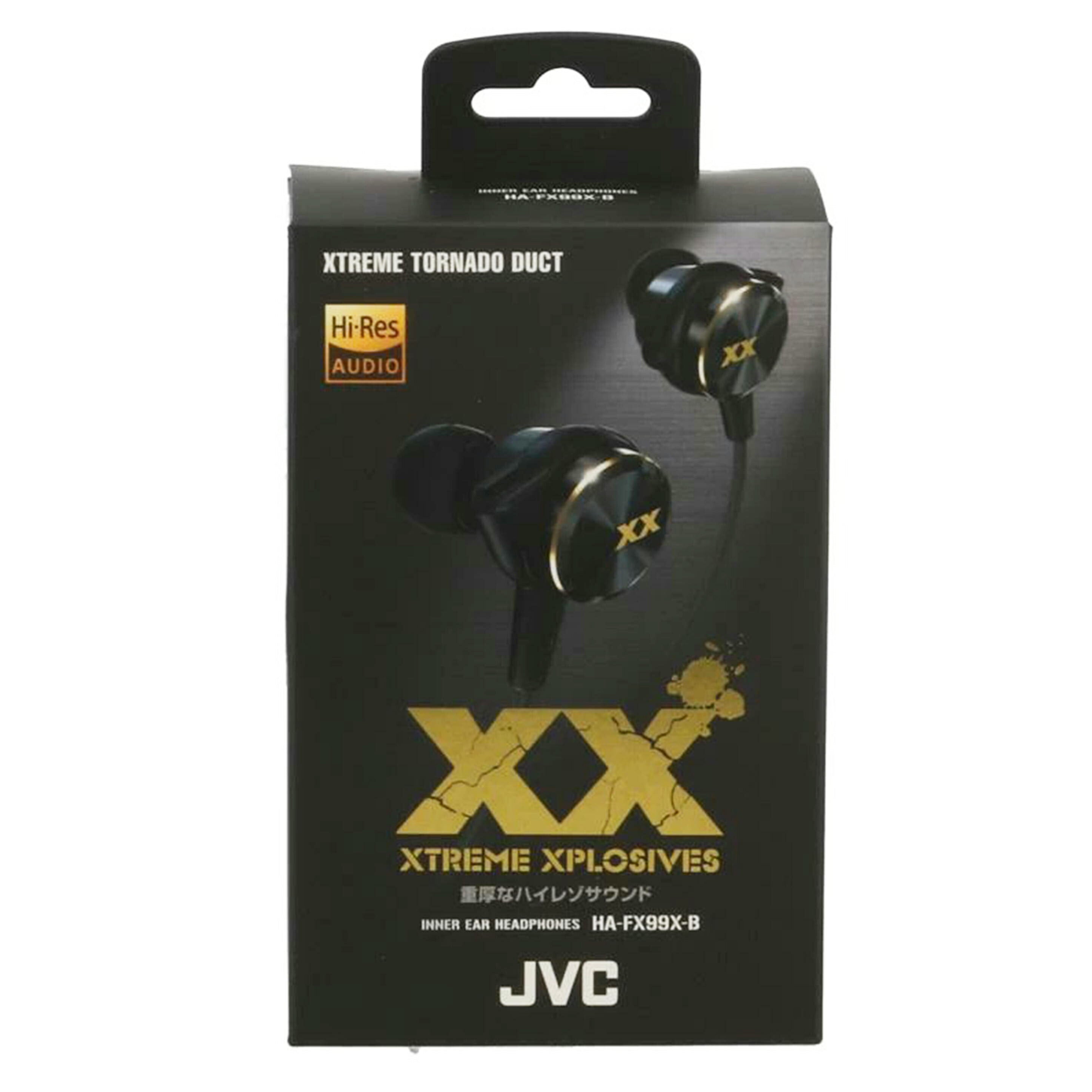 JVC JVCケンウッド　/ハイレゾ対応イヤホン/HA-FX99X-B//-/Sランク/88
