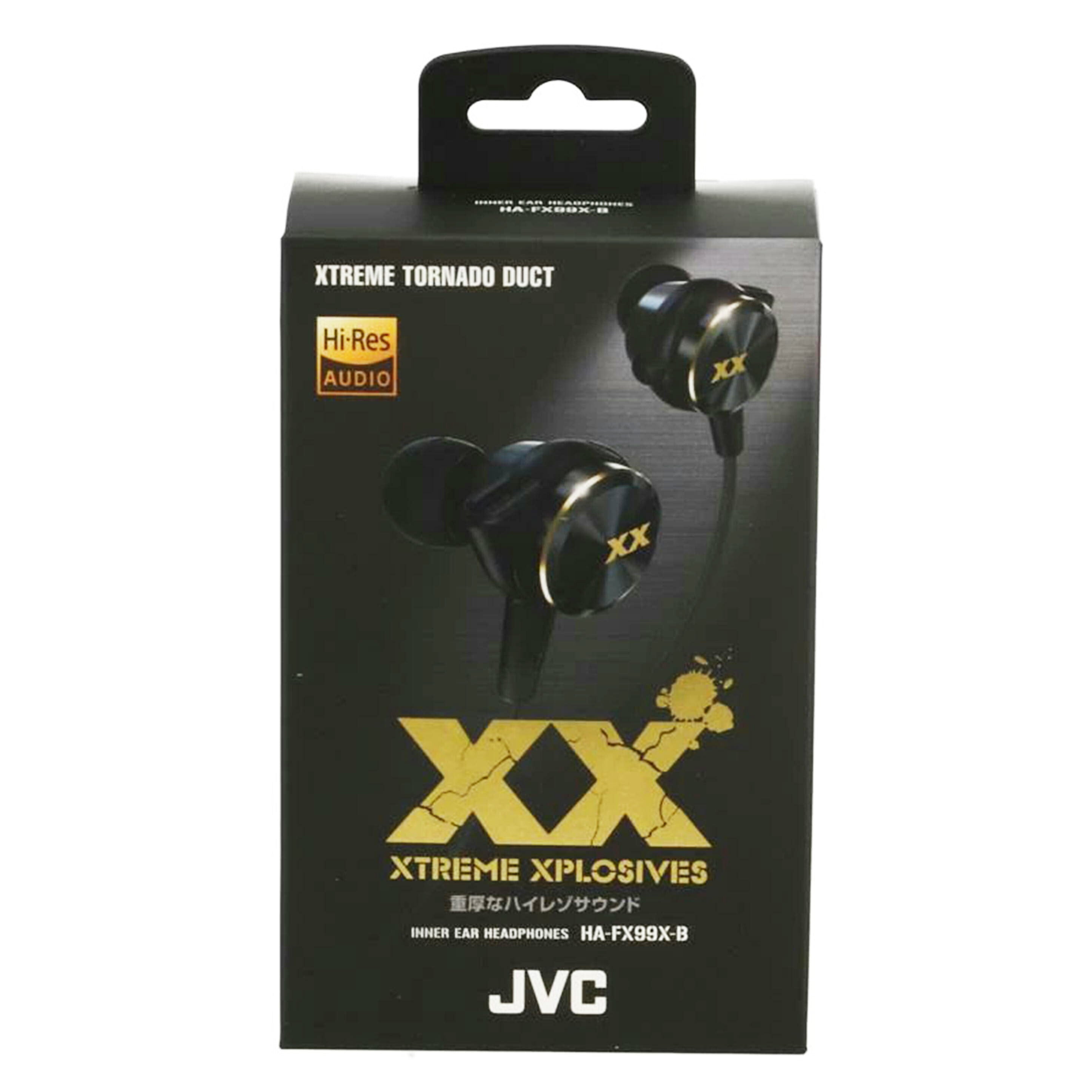 JVC JVCケンウッド　/ハイレゾ対応イヤホン/HA-FX99X-B//-/Sランク/04