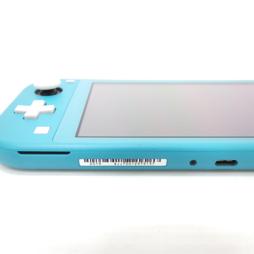 nintendo 任天堂/ニンテンドースイッチLite本体ターコイズ/HDH-S-BAZAA//XJJ70012979137/ABランク/88