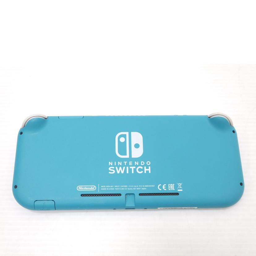 nintendo 任天堂/ニンテンドースイッチLite本体ターコイズ/HDH-S-BAZAA//XJJ70012979137/ABランク/88