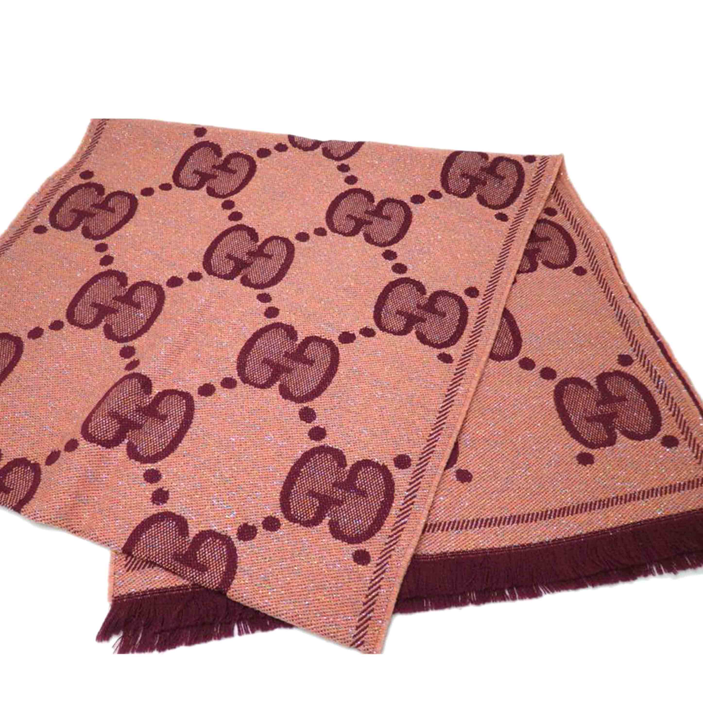 GUCCI グッチ/◇GG柄／ラメジャガード／マフラー／ストール/598993//3GC**/Aランク/84
