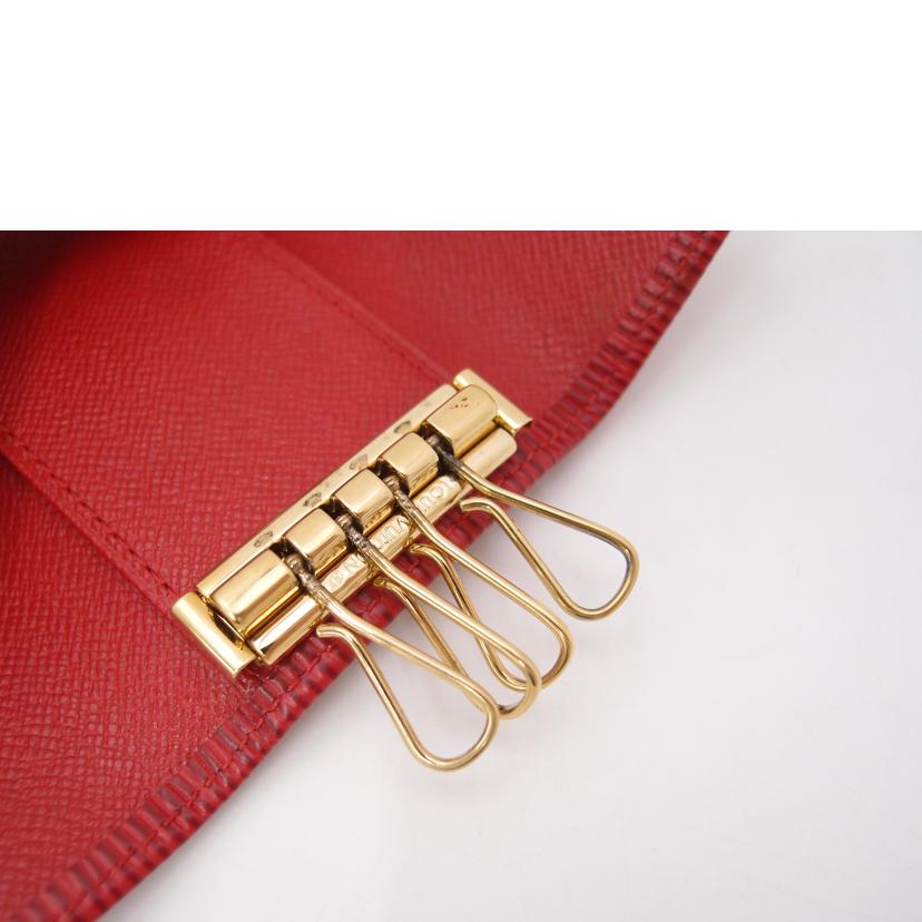 LOUIS　VUITTON ルイヴィトン/ミュルティクレ4／エピ／カスティリアンレッド/M63827//CA0***/Aランク/69