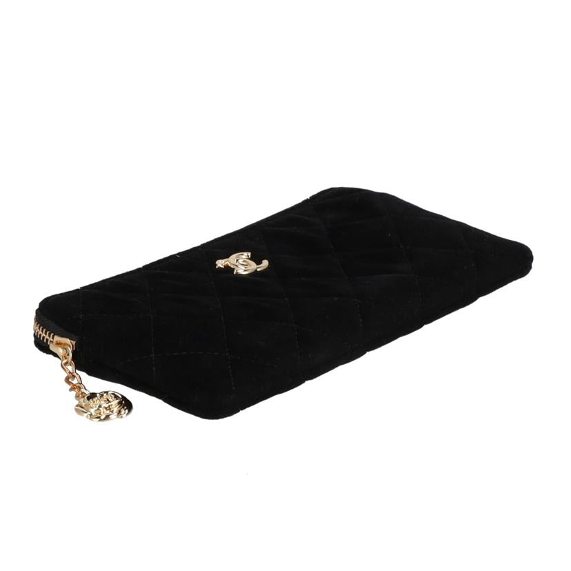 CHANEL シャネル/ベロアキルティングポ-チ/ノベルティ品//Aランク/40