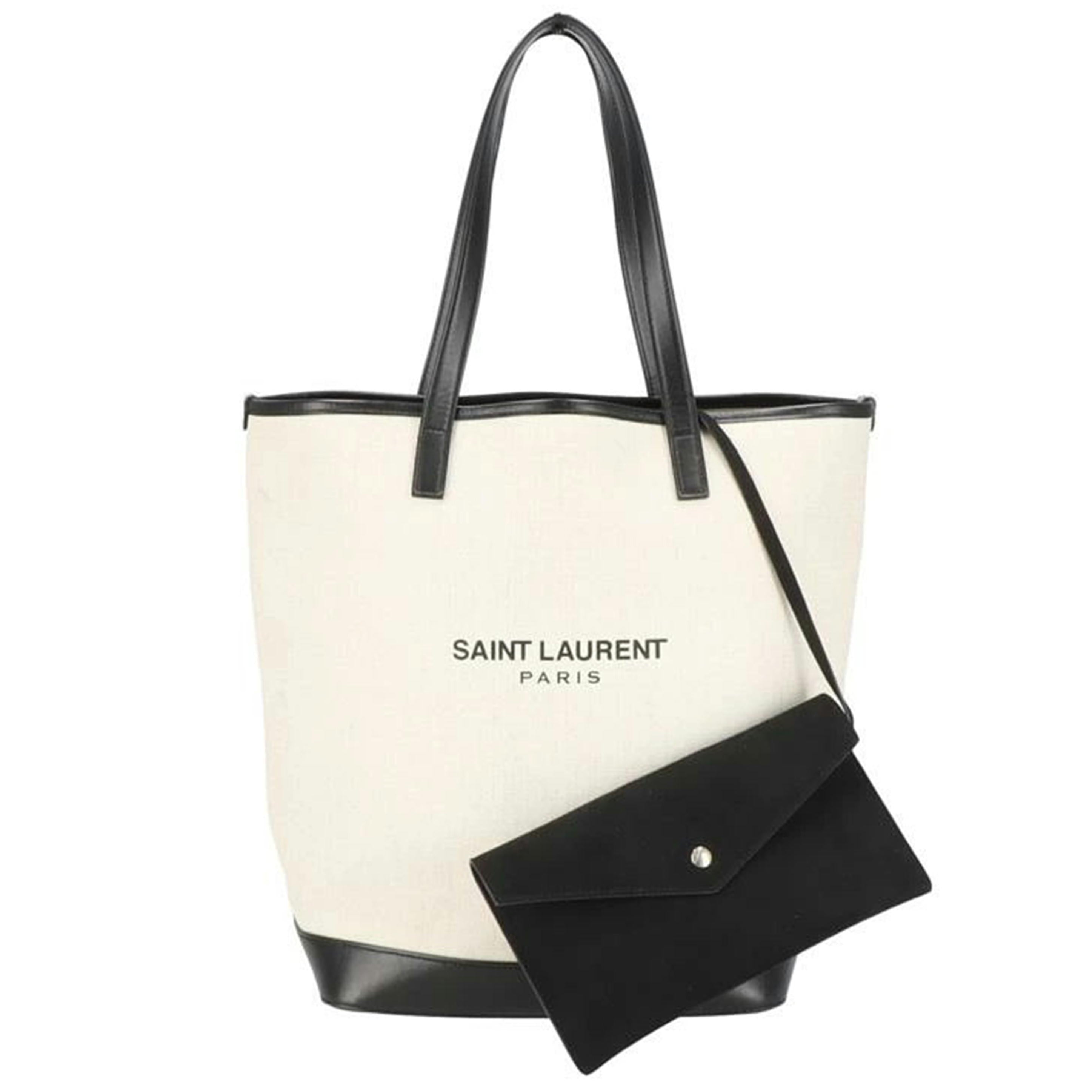 SAINT　LAURENT サンローラン/テディトートバッグ／インナ－バッグ付き/551595//Aランク/91