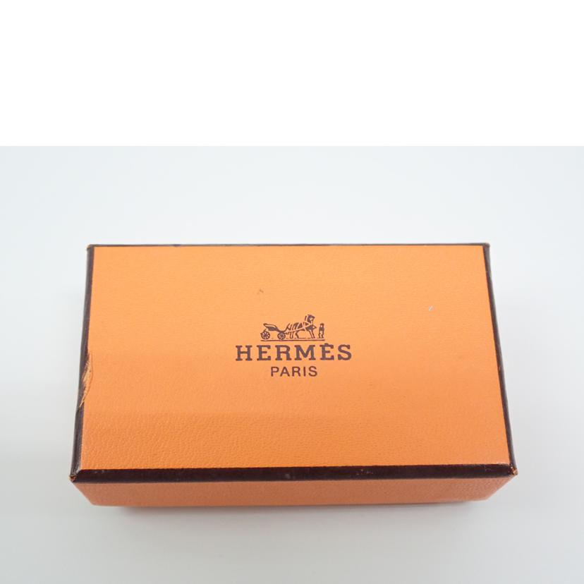 HERMES エルメス/HERMESセリエコインイヤリング／メタルシルバー//Bランク/62