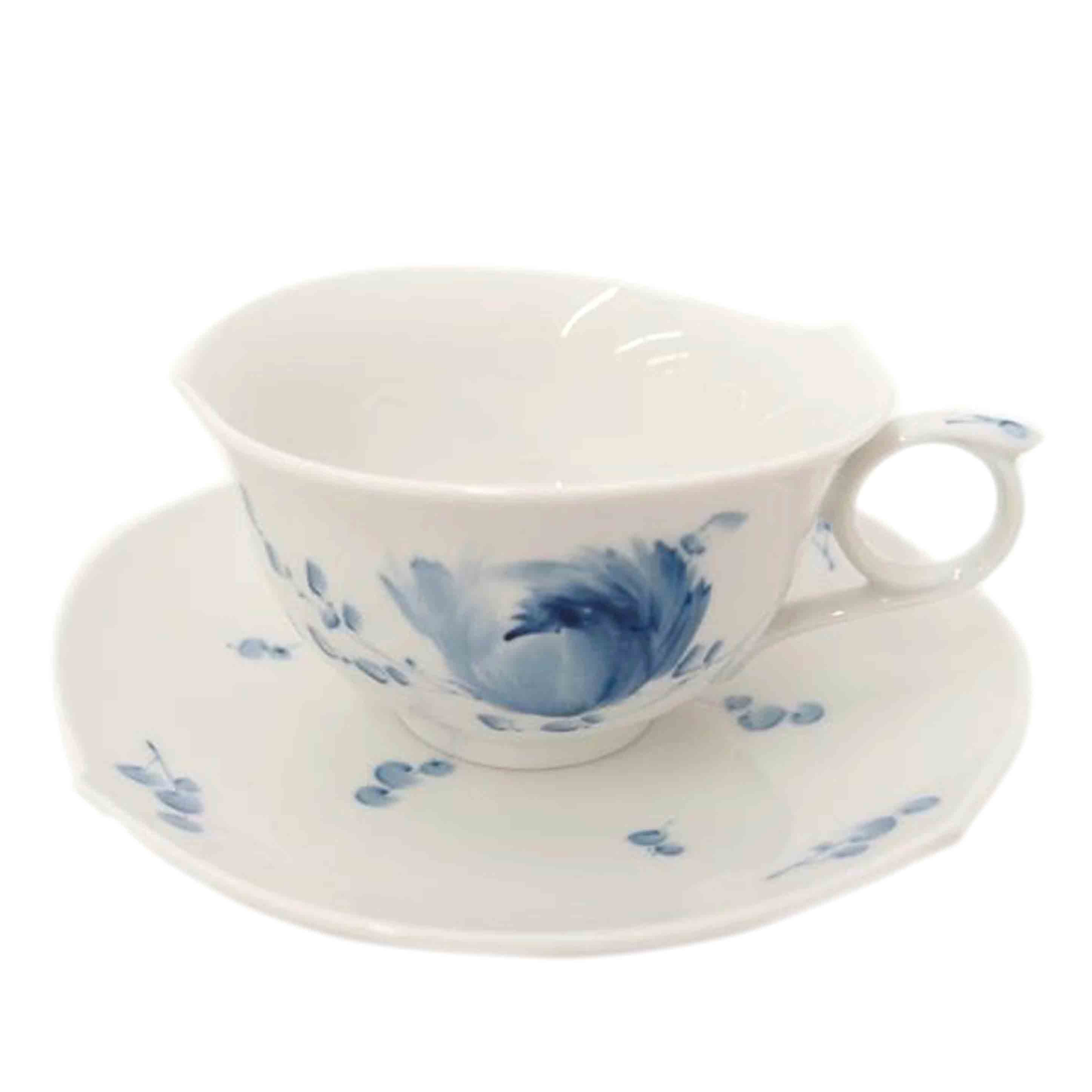 Meissen マイセン/カップ＆ソーサー/青い花//Aランク/69