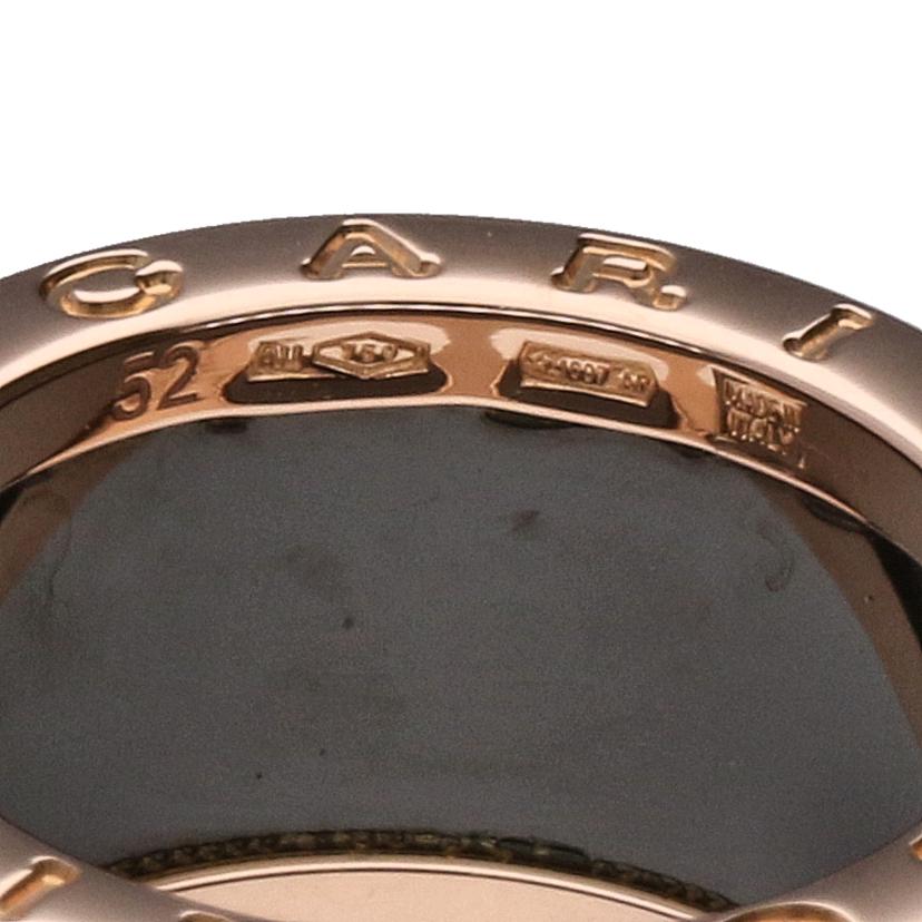 BVLGARI ﾌﾞﾙｶﾞﾘ/750B－zero1セラミックリング//ABランク/77