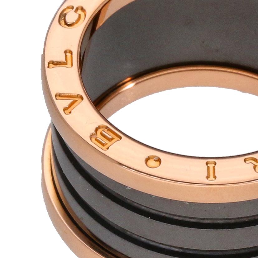 BVLGARI ﾌﾞﾙｶﾞﾘ/750B－zero1セラミックリング//ABランク/77