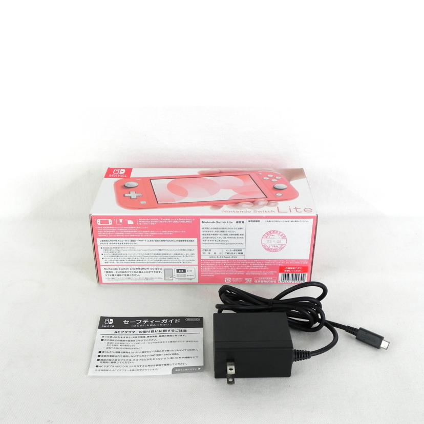 Nintendo 任天堂/ニンテンドーSwitch Lite/コーラル/HDH-001//XJJ10021115409/Aランク/81