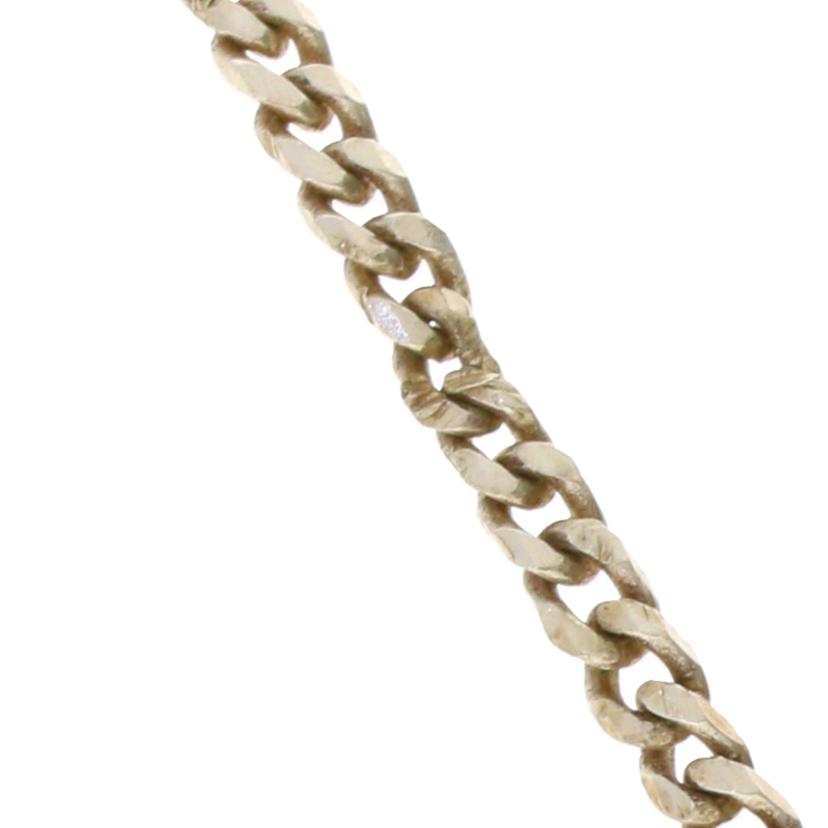 GUCCI グッチ/インターロッキングプレート　シルバーネックレス//Aランク/70