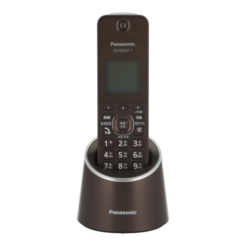 Panasonic パナソニック/コードレス電話機/VE-GDS18DL-T//4HCFA059306/Bランク/65