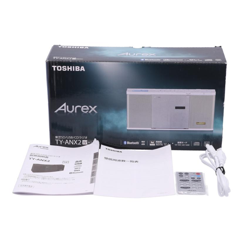TOSHIBA　Aurex 東芝　/CDラジオ/TY-ANX2//211002406W0/Bランク/77