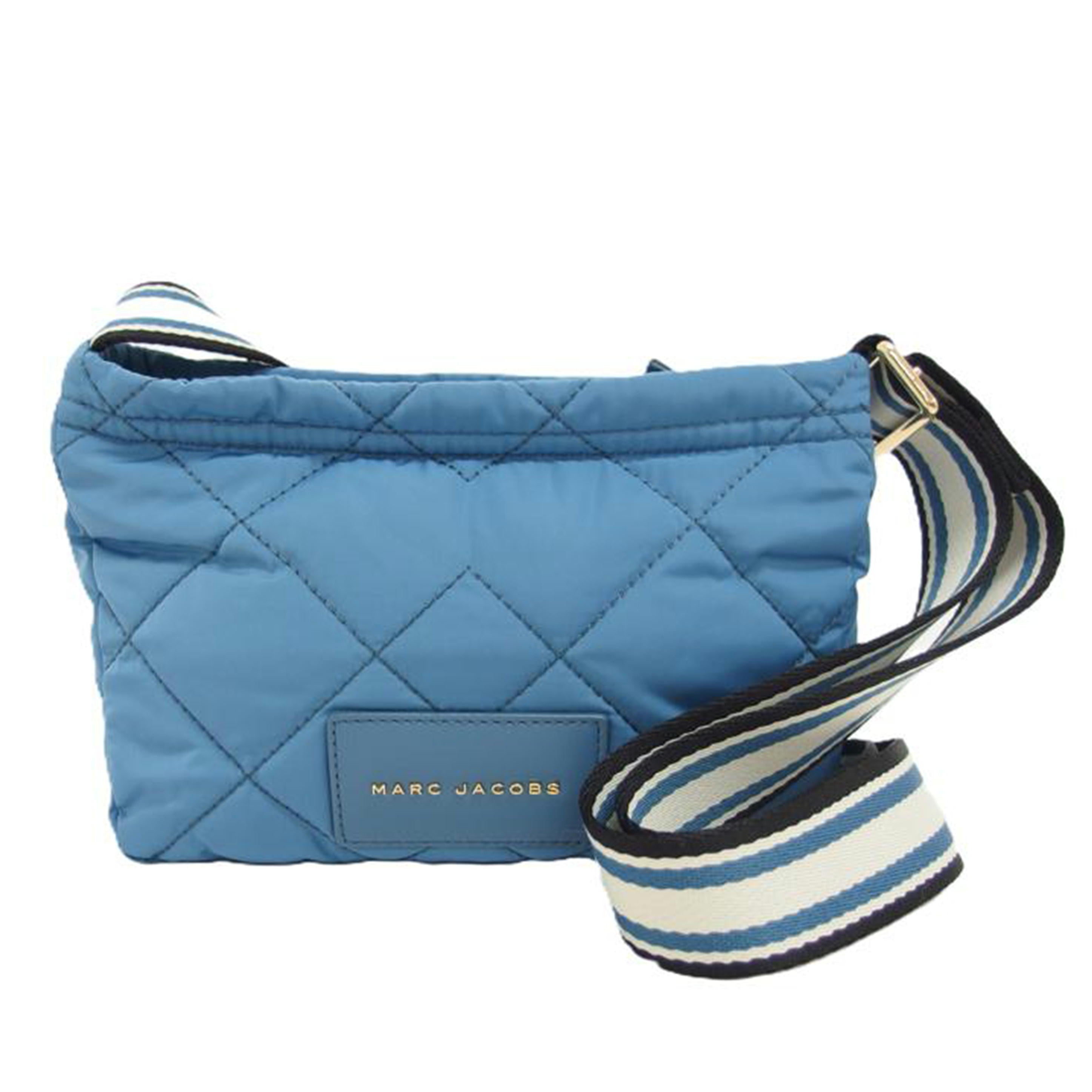 MARC　JACOBS マークジェイコブス/ナイロンショルダーバッグ／キルティング／ブルー/H115M06SP21 407//019**********/Aランク/04