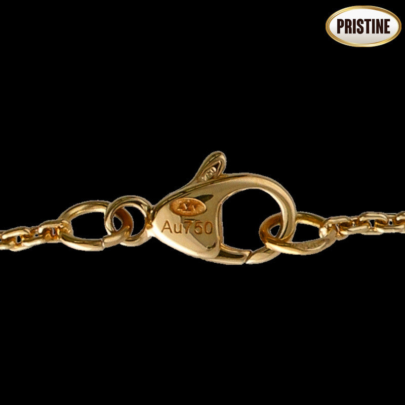 LOUIS VUITTON ルイヴィトン/750パンダンティフPMブロッサムマラカイトネックレス//Aランク/84