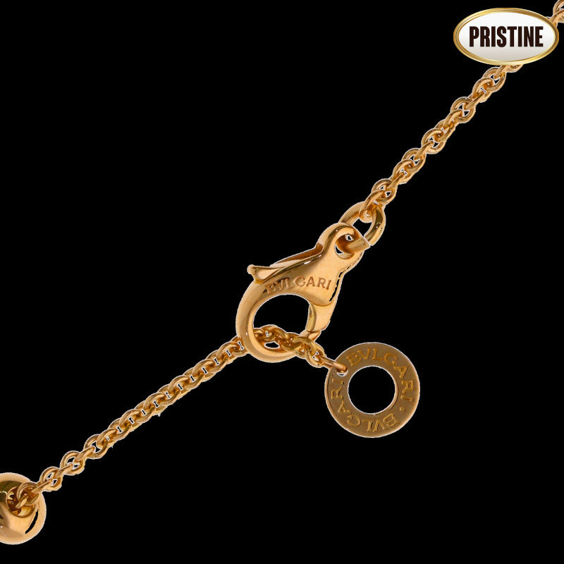 BVLGARI ブルガリ/750B－zero1エレメントブラックセラミックダイヤネックレス//Aランク/84