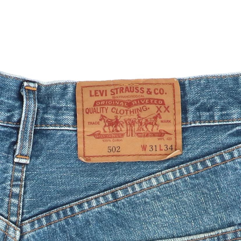 Levi＇s リーバイス/Levi＇s　90’s　502XX　復刻　日本製　赤耳　BIG　E/502XX//Bランク/78