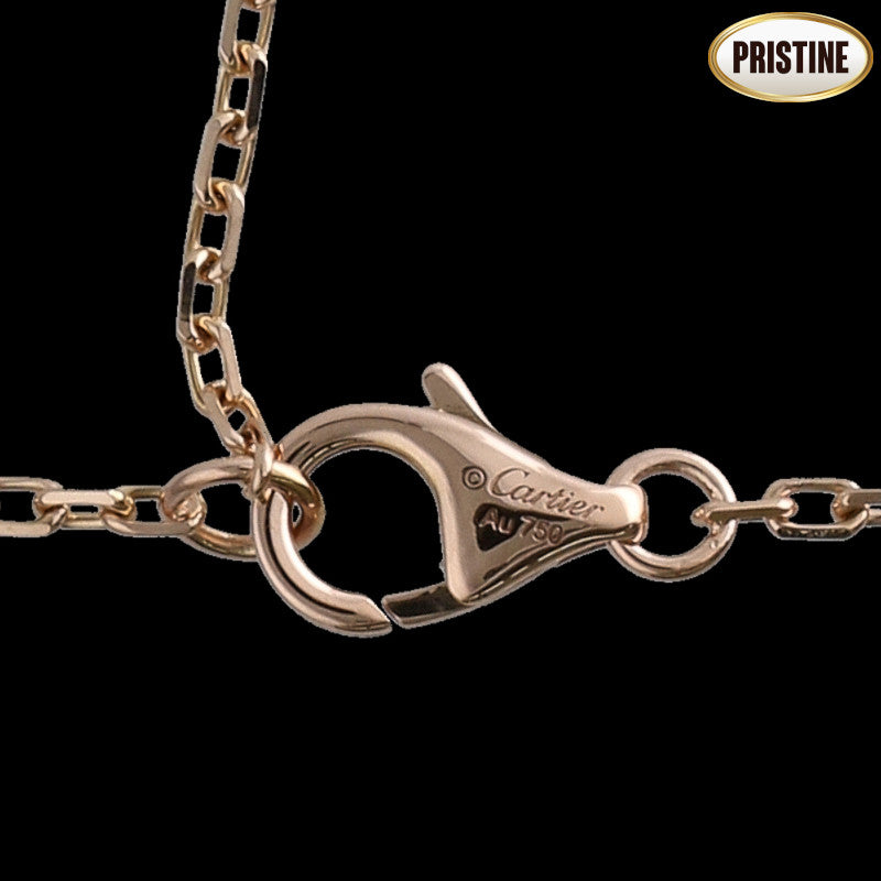 Cartier カルティエ/750ラブサークルダイヤネックレス//Aランク/84