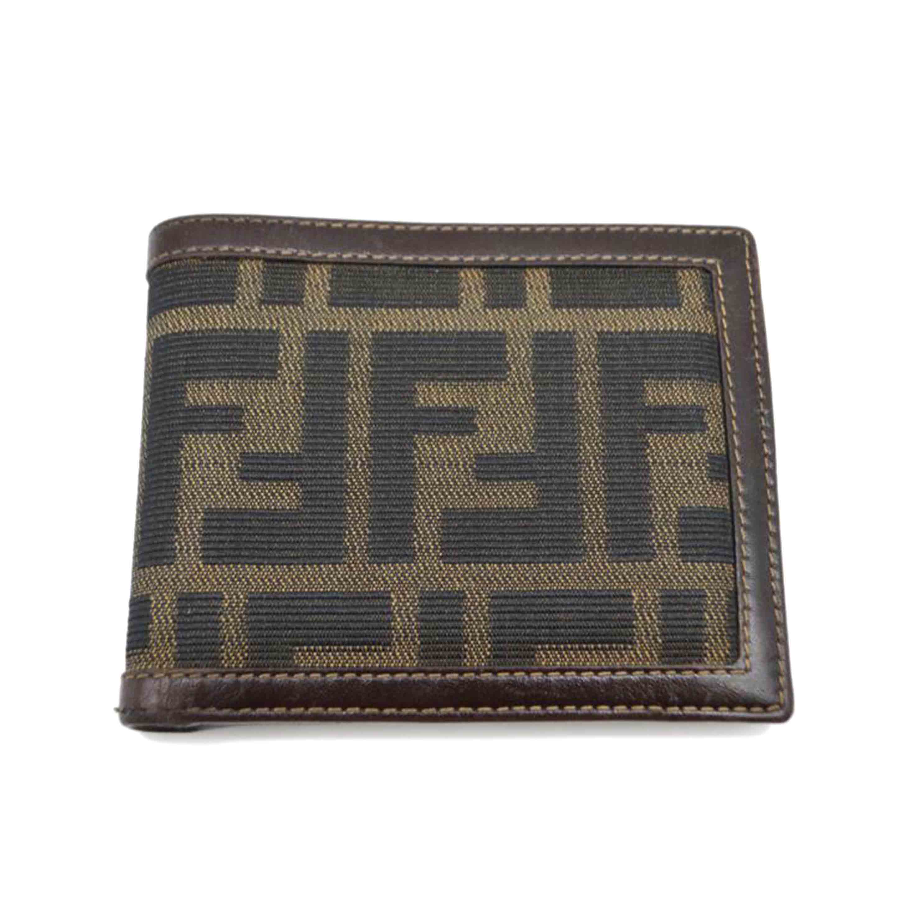 FENDI フェンディ/ズッカラインレザーメンズ財布/30798//089/ABランク/89