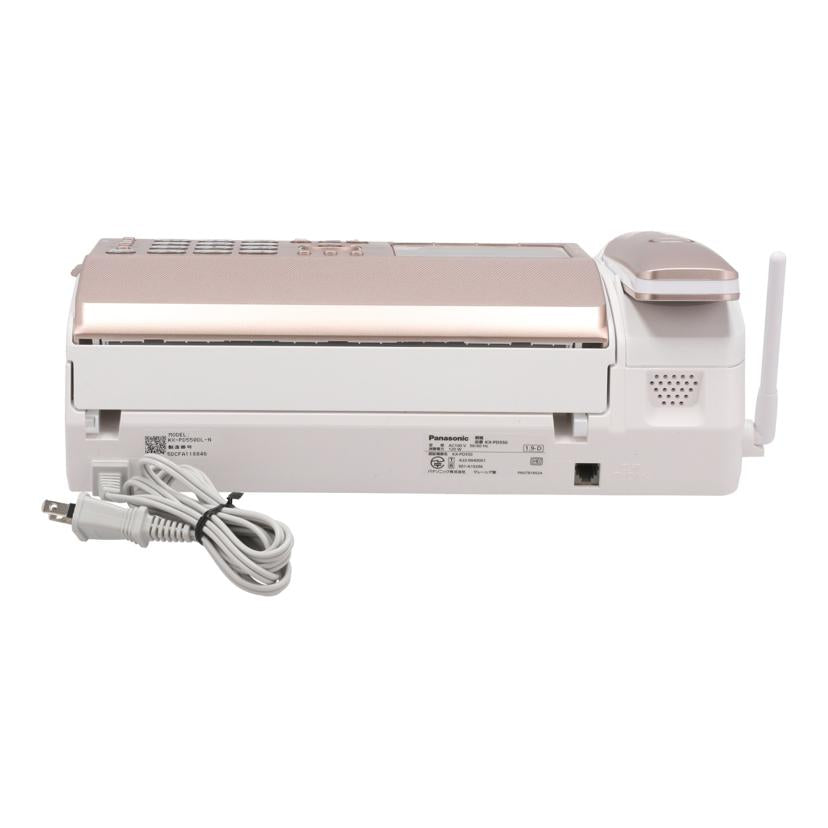 panasonic パナソニック/パーソナルファクス/KX-PD550DL//5DCFA118846/Bランク/71