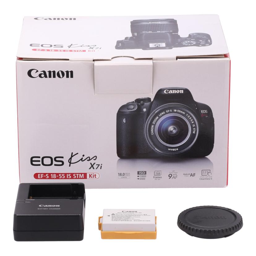 Canon キャノン/デジタル一眼レンズキット／EOS　Kiss　X7i/EOS Kiss X7iﾚﾝｽﾞｷｯﾄ//Aランク/21