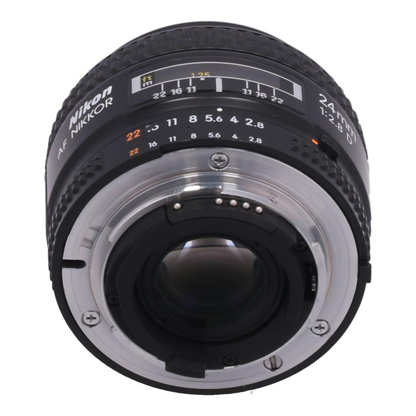 Nikon ニコン/交換レンズ／AF　NIKKOR　24mm　F2．8　D　/AF NIKKOR 24mm F2.8D //Bランク/21