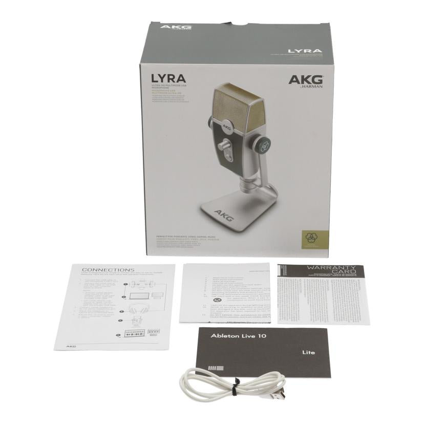 AKG エーケージー アーカーゲー　/USBコンデンサーマイク/LYRA C44-USB//AY0001138775/Bランク/67