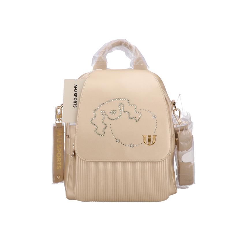 MU SPORTS エムユースポーツ/MU SPORTS 2wayリュック/ BEI/703U2058//Sランク/81