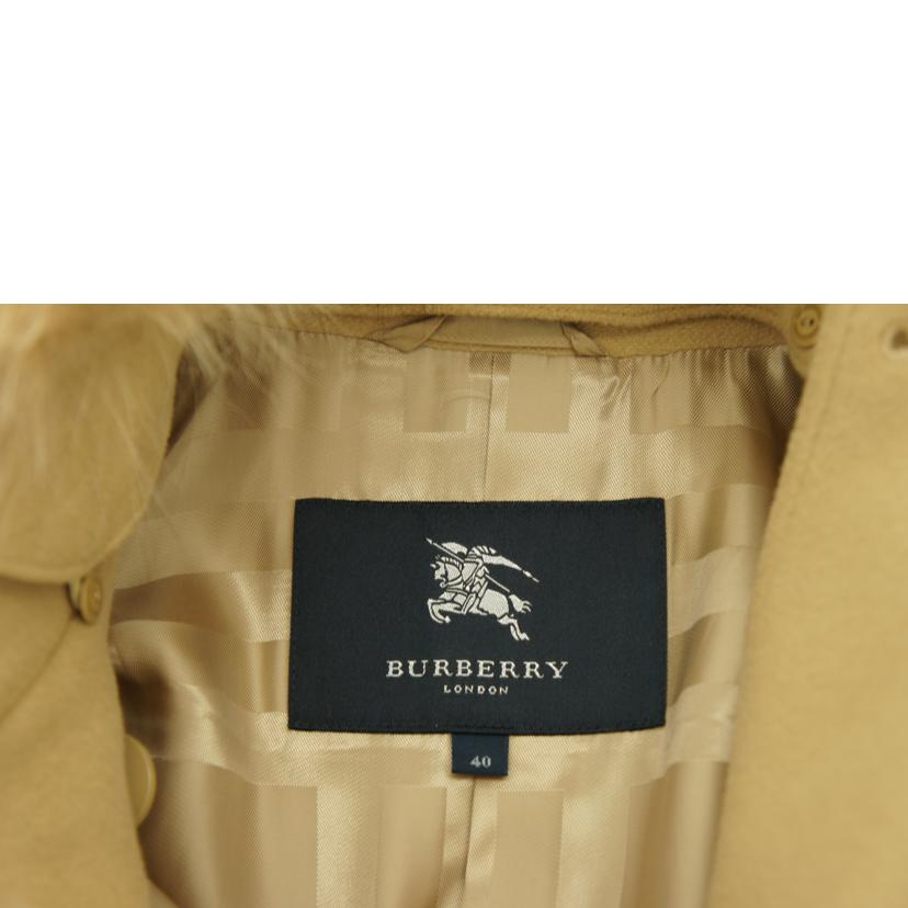 BURBEERY ﾊﾞｰﾊﾞﾘｰ/カシミヤウールコート//ABランク/93