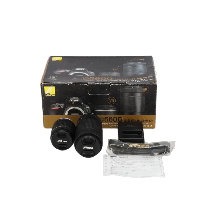 Nikon ニコン/デジタル一眼ダブルズーム／D5600/D5600ﾀﾞﾌﾞﾙｽﾞｰﾑ//2141551/Aランク/78