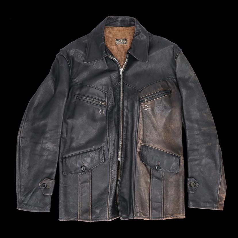 HORSE　HIDE HORSE HIDE/ヴィンテージレザーコート//ABランク/82