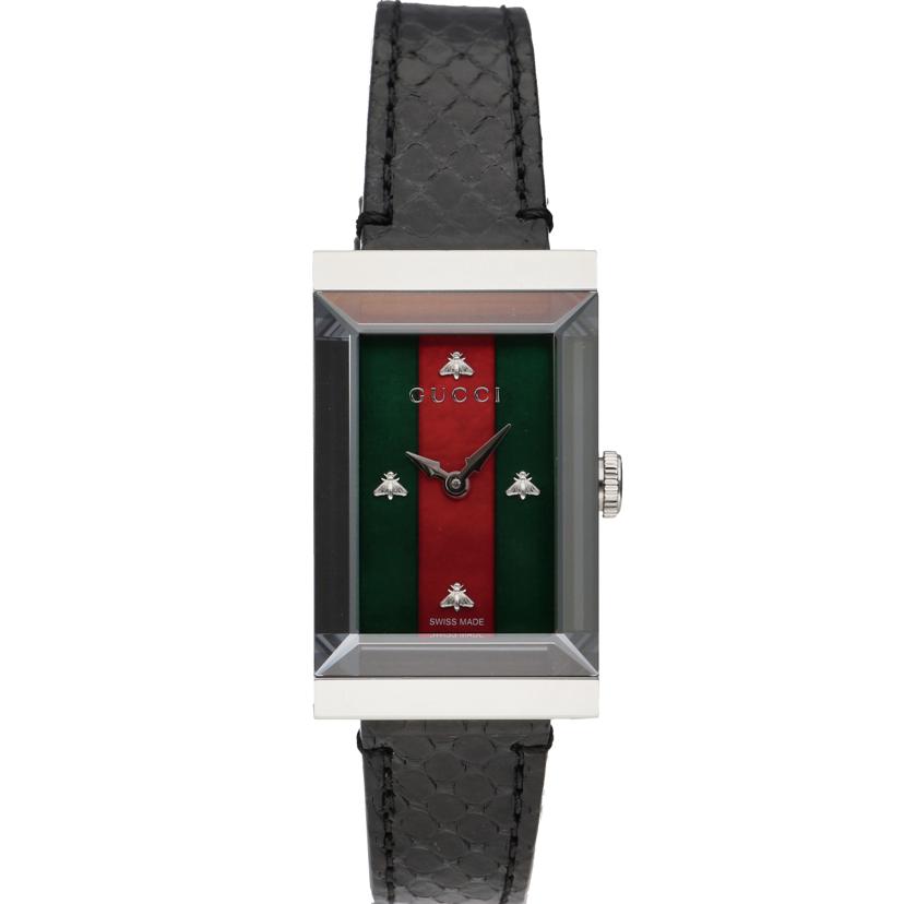 GUCCI グッチ/Gフレーム／シェリー／クオーツ時計／替ベルト2点付/147.4//174*****/ABランク/91