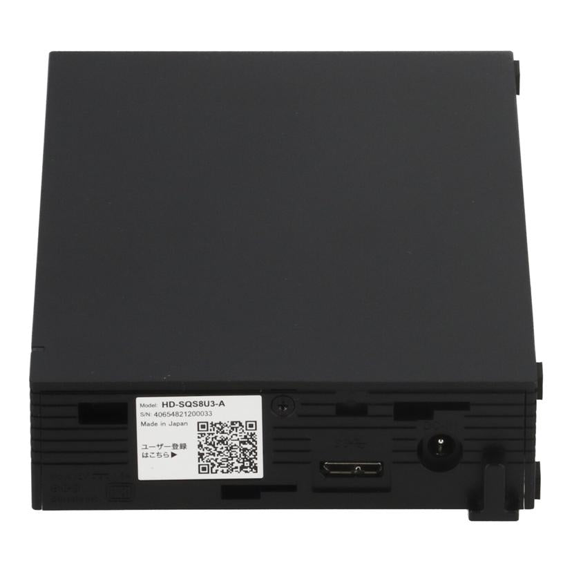 BUFFALO バッファロー/外付けHDD　8TB/HD-SQS8U3-A//40654821200033/Bランク/69