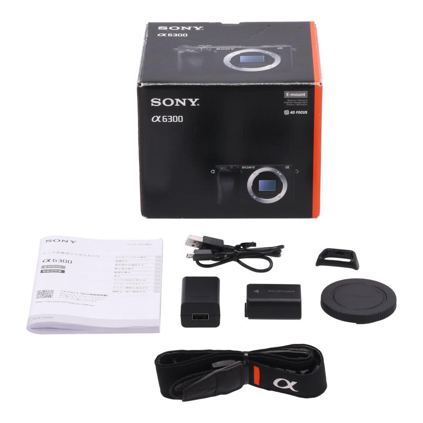 SONY ソニー/ミラーレス一眼／ILCE－6300/ILCE-6300//3023841/Aランク/21