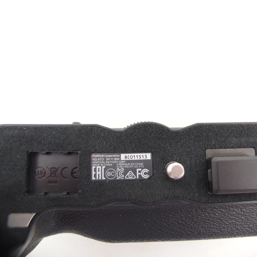 FUJIFILM フジフィルム/デジタルカメラボディ＋バッテリーグリップ/X-T3/ﾌﾞﾗｯｸ//8D001393/ABランク/04