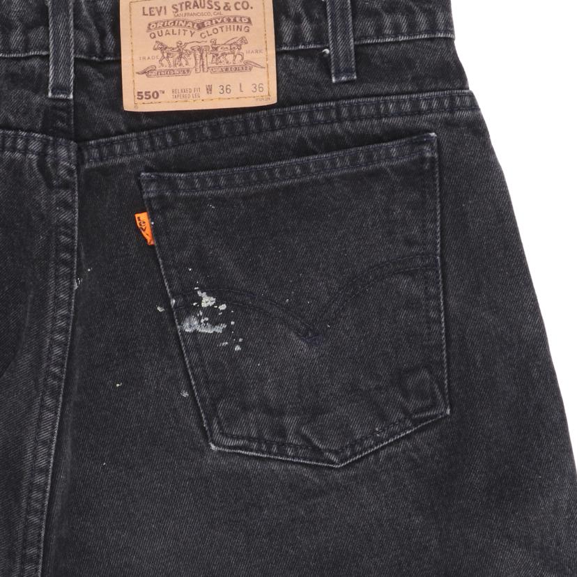 Levi＇s リーバイス/Levi＇s　550　バギーパンツ　ブラック　/550//Bランク/78
