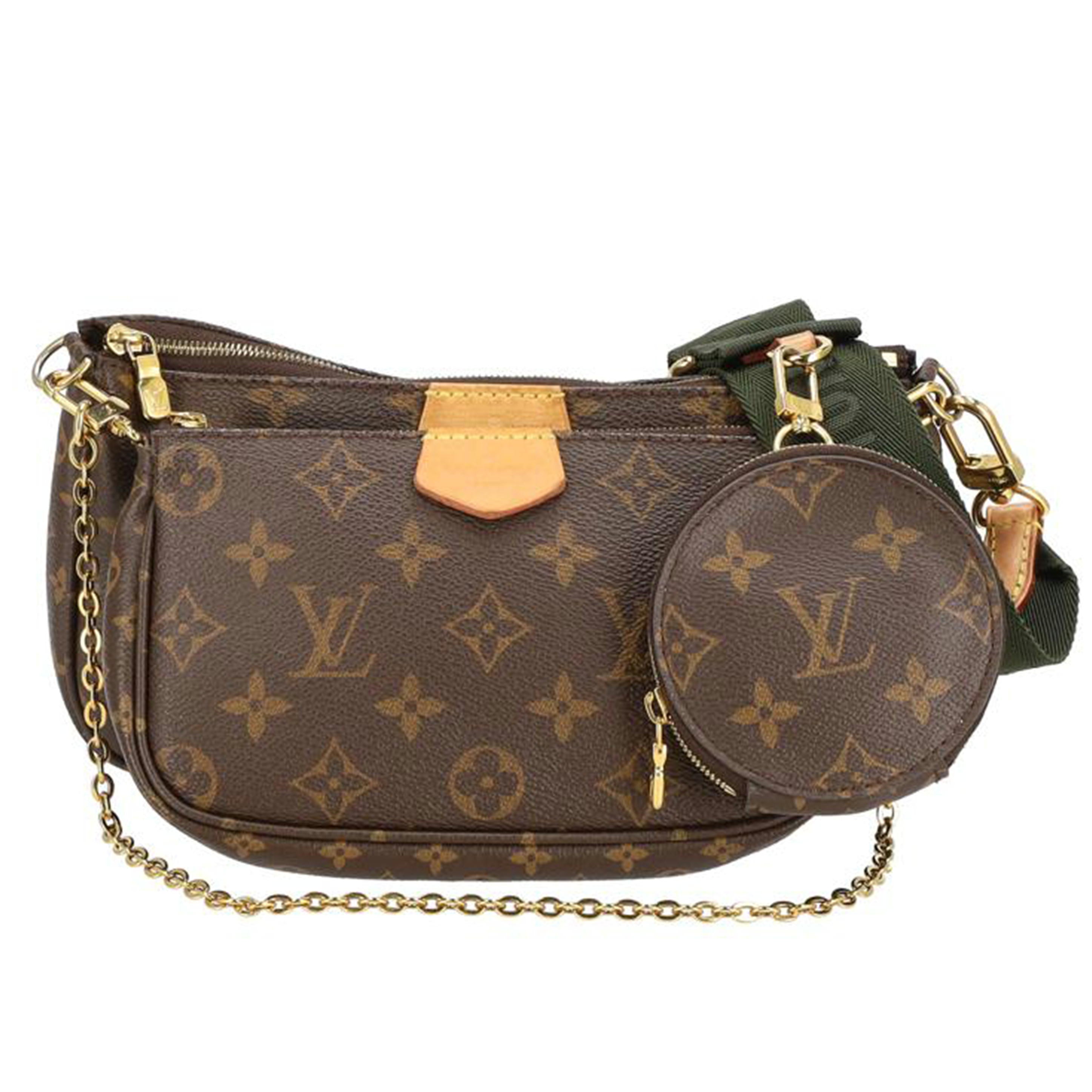 LOUIS VUITTON ルイ・ヴィトン/ミュルティ・ポシェット・アクセソワール／MG／カーキ/M44813//CA2***/ABランク/25