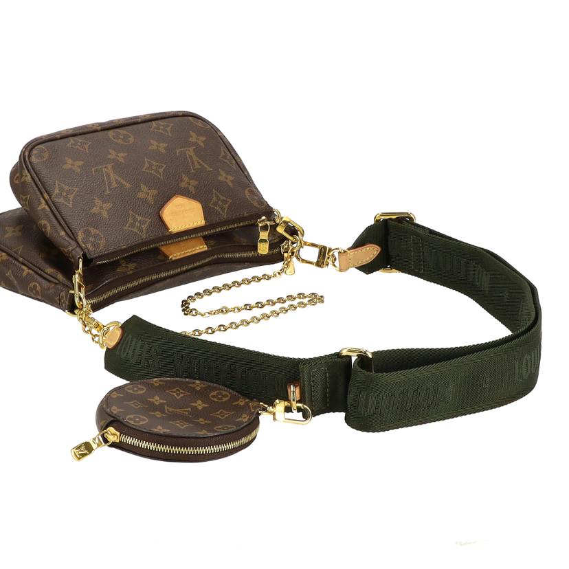LOUIS VUITTON ルイ・ヴィトン/ミュルティ・ポシェット・アクセソワール／MG／カーキ/M44813//CA2***/ABランク/25