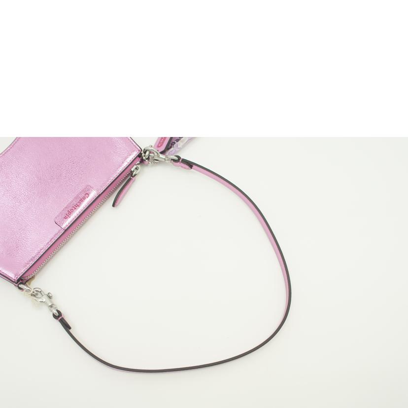 COACH コーチ/コーチトピアウェイビーバケットバッグ／メタリックピンク/CU873//B24**/SAランク/75