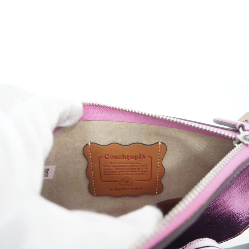 COACH コーチ/コーチトピアウェイビーバケットバッグ／メタリックピンク/CU873//B24**/SAランク/75