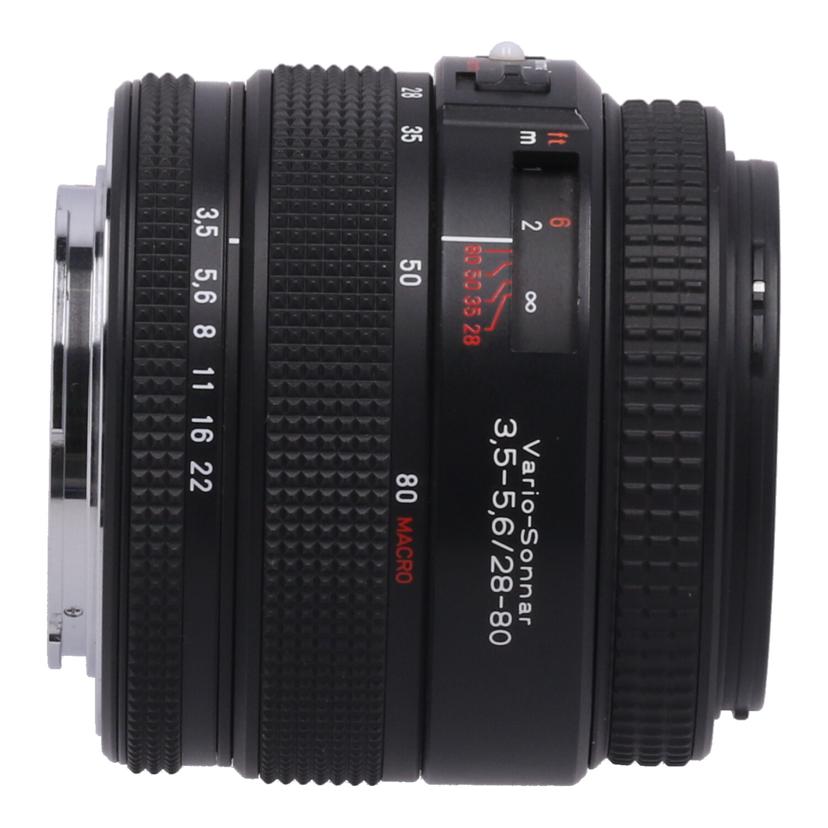 Carl　Zeiss カールツァイス　/交換レンズ／28－80mm/T* 28-80mm F3.5-5.6 N//15098576/Cランク/62