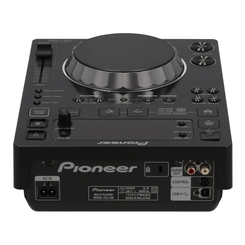 PioneerDJ パイオニアDJ /CDJ/マルチプレーヤー/CDJ-350//KJMP003689JP/Bランク/64