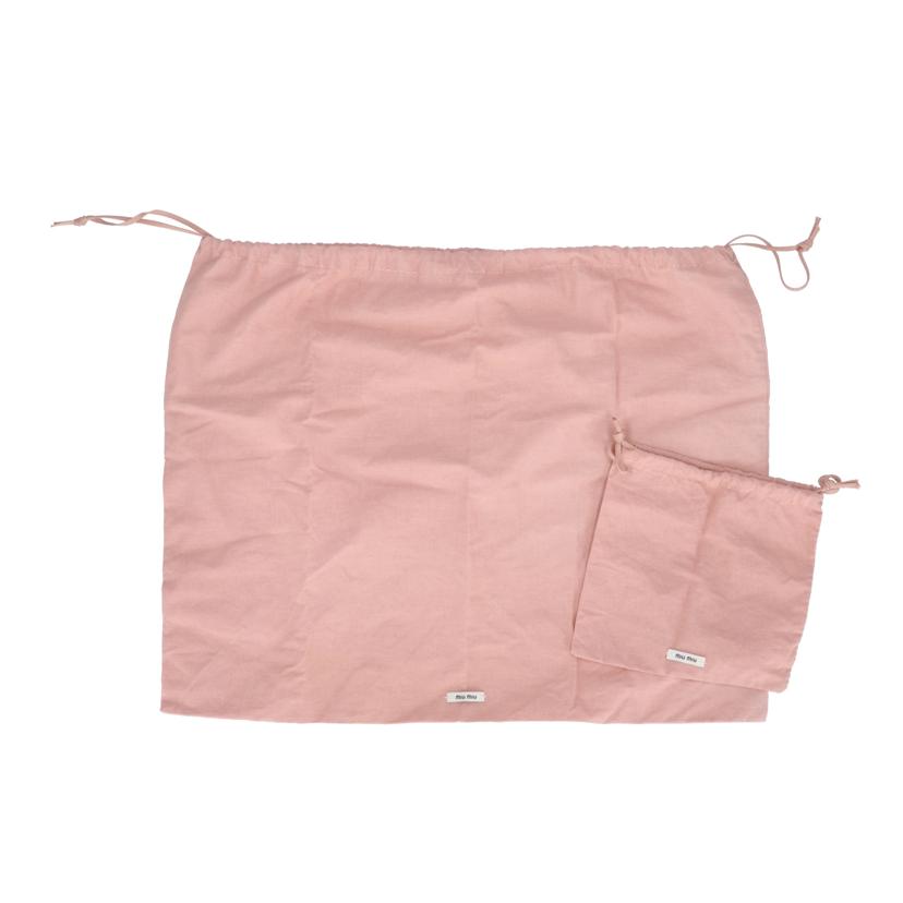 miu　miu　 ミュウミュウ/キャンバス2WAYショルダーバッグ/5BA085//ABランク/18