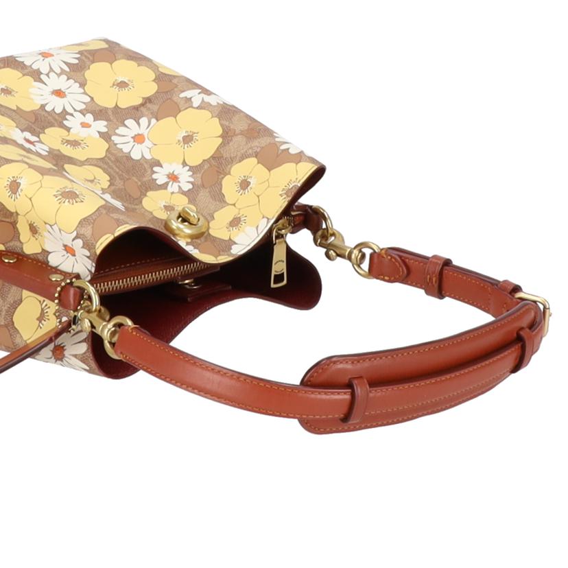 COACH コーチ/ウィロウバケット2WAYショルダー／コーチ/C9722//B22**/Aランク/05